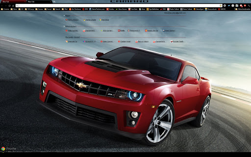 Chevrolet Camaro Theme (1280 x 1024) screenshot 1