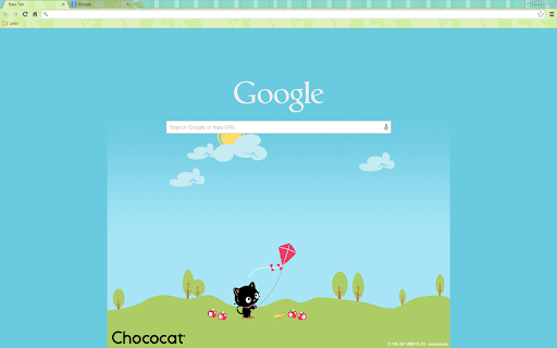 Chococat - Green Fields screenshot 1