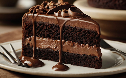 Chocolate covered sponge cake screenshot 1