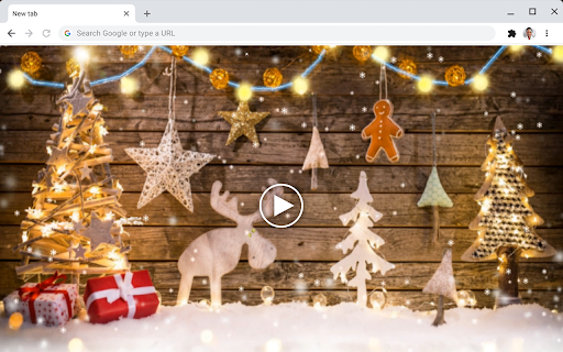 Christmas Live Wallpaper Gameograf screenshot 1