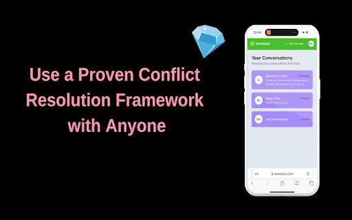 Chrome-Extension-Komensa screenshot 1