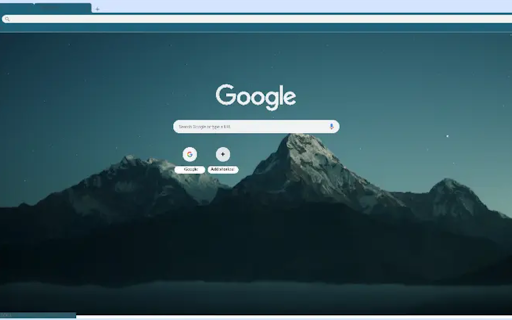 chrome nature dark screenshot 1