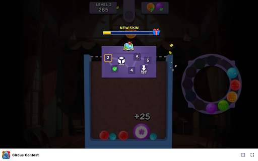 Circus Contest Game - Merge balls in various exciting modes! screenshot 1