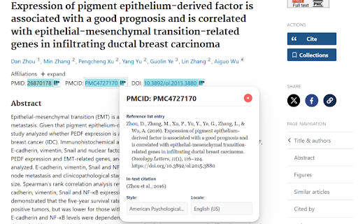 CiteEase screenshot 1