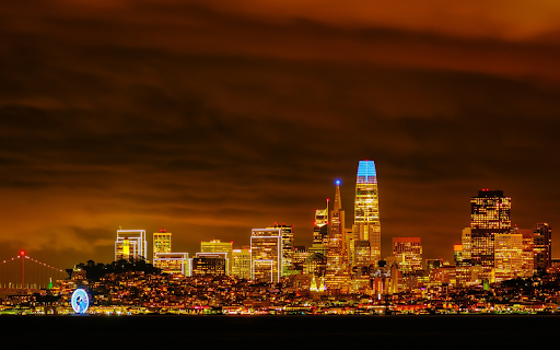 City at night screenshot 1