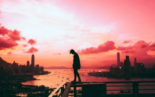 City Sunset Reflections screenshot 1