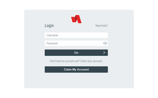 Claim Account screenshot 1