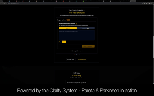 Clarity-Tab screenshot 1