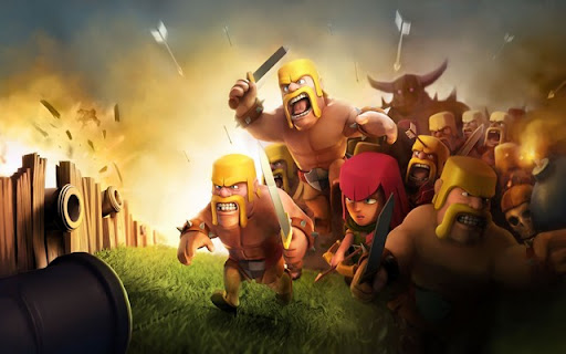clash of clans wallpaper New Tab 2021 screenshot 1