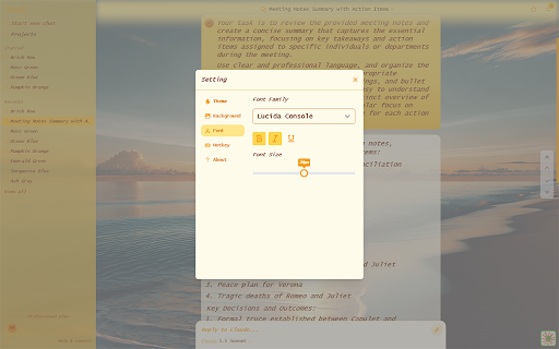 ClaudeBuff - Enhanced UI for ClaudeAI screenshot 1