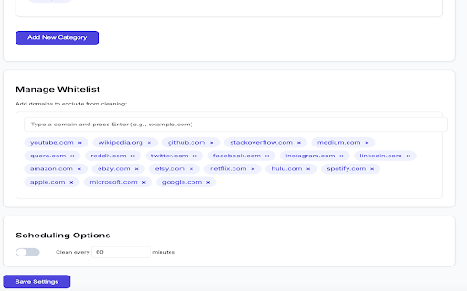CleanSlate History Cleaner screenshot 1
