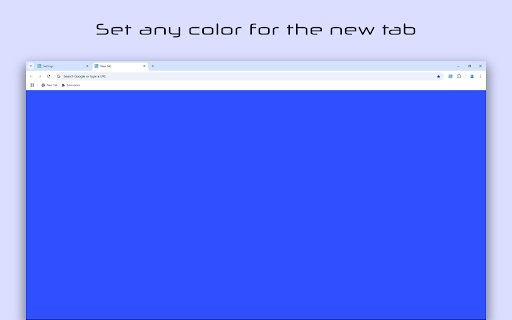 Clear New Tab screenshot 1