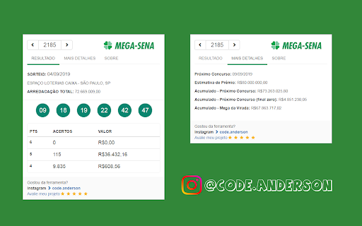 Click Mega Sena screenshot 1