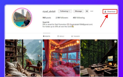 ClipDown - I.G Downloader screenshot 1