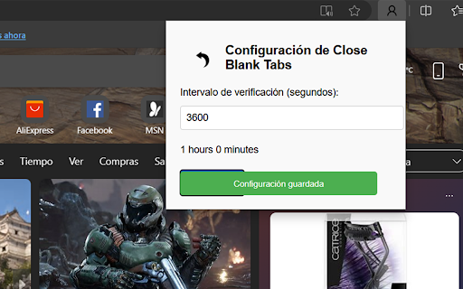 Close Blank Tabs screenshot 1