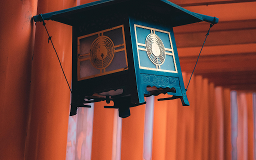 Close-up of a Traditional Lantern in a Japanese Temple screenshot 1