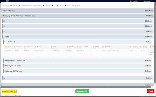 Club Royale and Blue Chip Club Offers Viewer screenshot 1