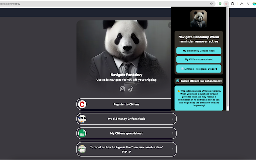 CNFans Warm Reminder Remover screenshot 1
