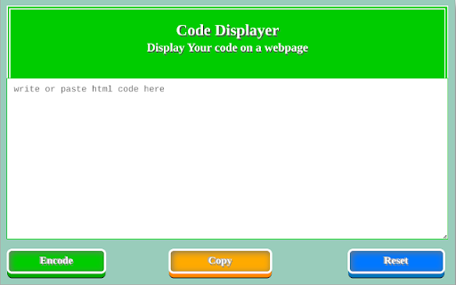 Code Displayer screenshot 1