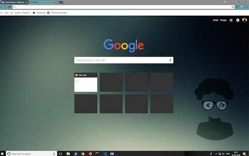 Coder Theme screenshot 1