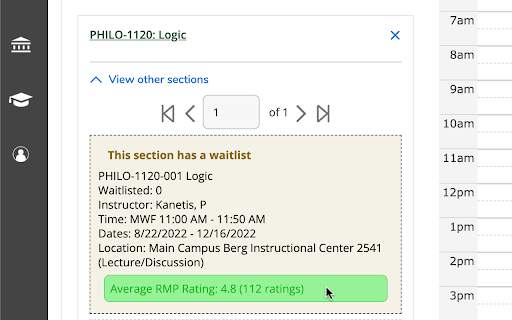 College of DuPage - Rate My Professors screenshot 1