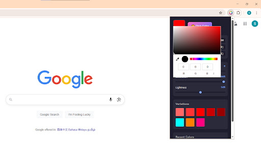 Color Toolbox screenshot 1