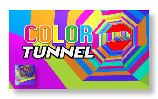 Color Tunnel Unblocked Rush Games screenshot 1