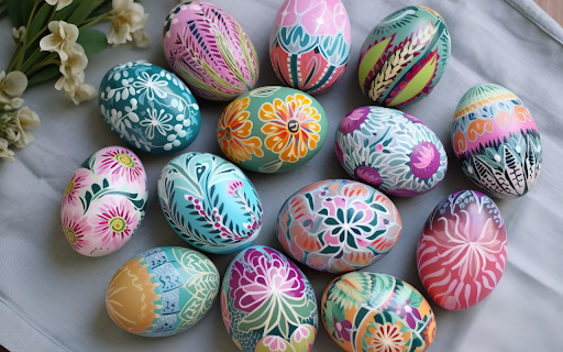 Colored eggs screenshot 1