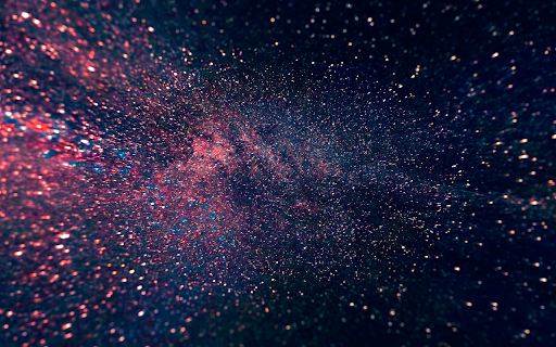 Colored particles screenshot 1