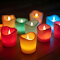 Colorful candles logo