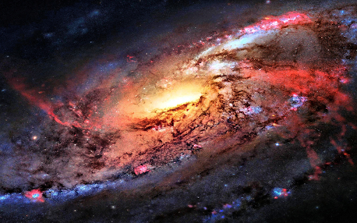 Colorful Cosmos Space Galaxy screenshot 1