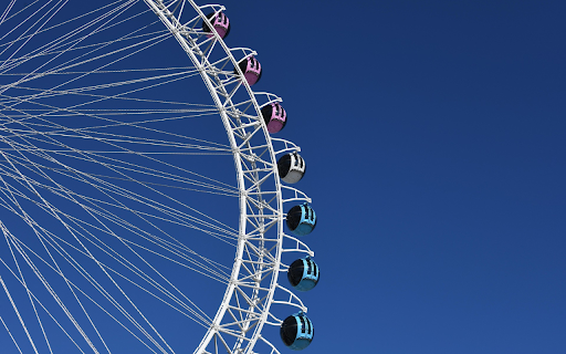 Colorful Ferris Wheel screenshot 1
