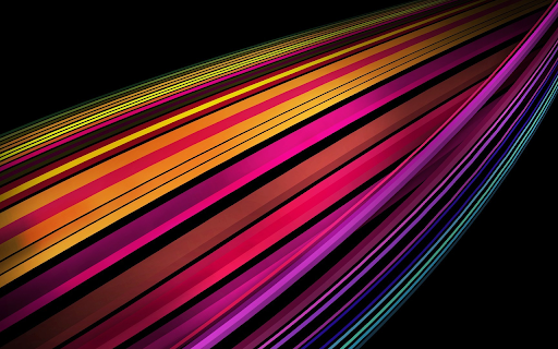 Colorful lines screenshot 1