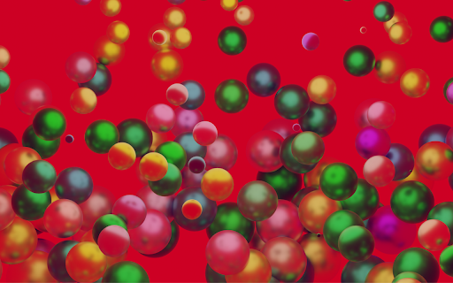 Colorful Spheres screenshot 1