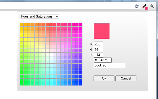 ColorZilla screenshot 1