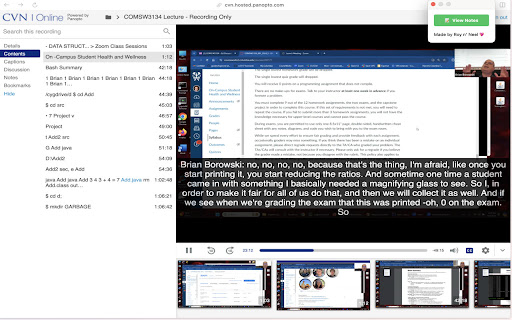 Columbia Notetaker screenshot 1