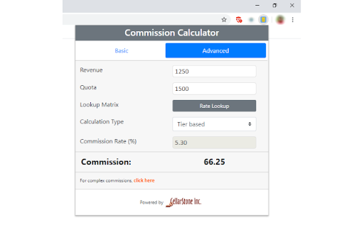 Commission Calculator screenshot 1