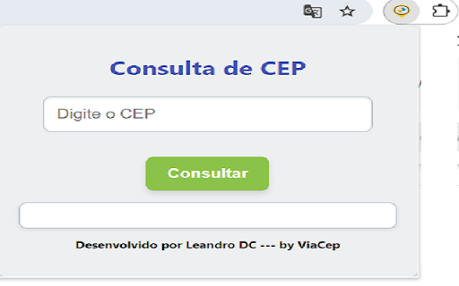 Consulta de CEP 1.1 screenshot 1
