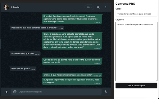 Conversa PRO screenshot 1