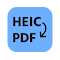 Convert HEIC to PDF logo