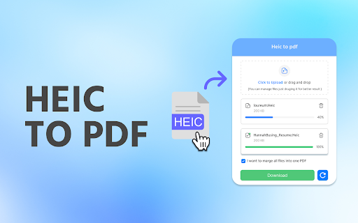 Convert HEIC to PDF screenshot 1