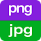 Convert PNG to JPG logo