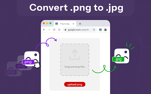 Convert PNG to JPG screenshot 1