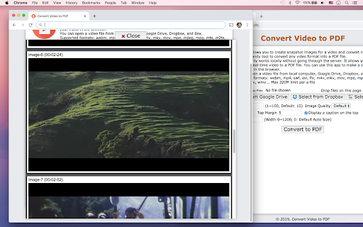 Convert Video to PDF screenshot 1
