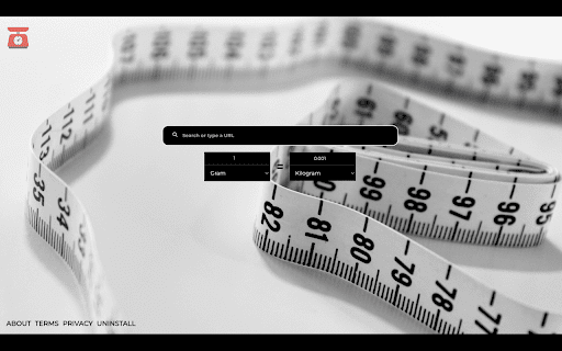 Converter Weight New Tab screenshot 1