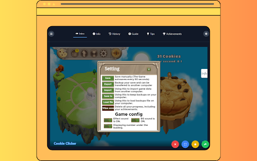Cookie Clicker Unblocked Game screenshot 1