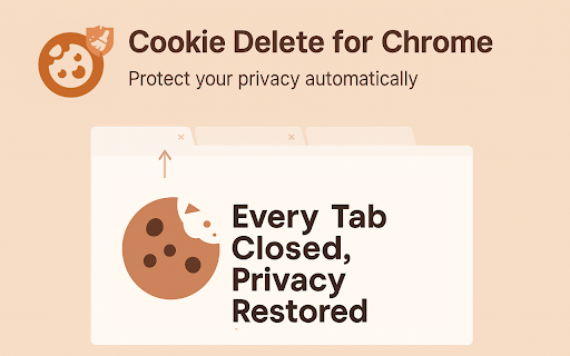 Cookie Delete for Chrome screenshot 1