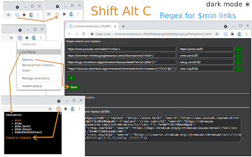 Copy Link screenshot 1