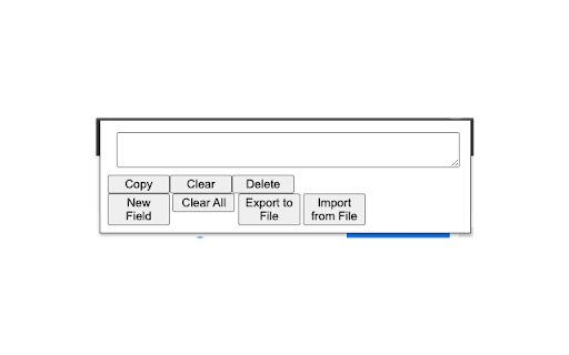 Copy Text Fields Extension screenshot 1
