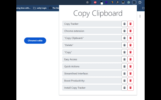 Copy Tracker screenshot 1
